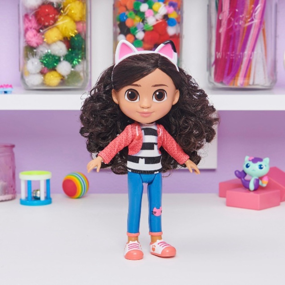 Gabby's Dollhouse, 8-inch Gabby Girl Doll, Kids Toys for Ages 3+ - Picture 9 of 9